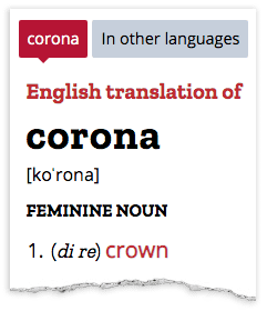 Corona translation